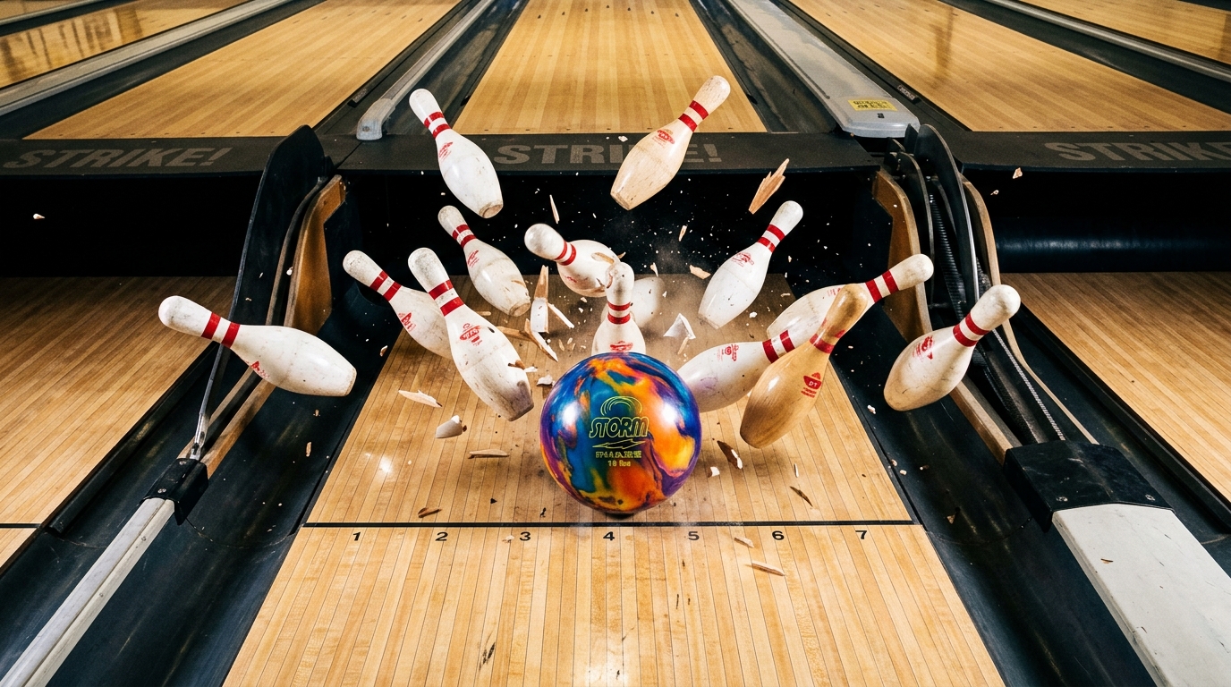 Bowl Like A Champ ad creative